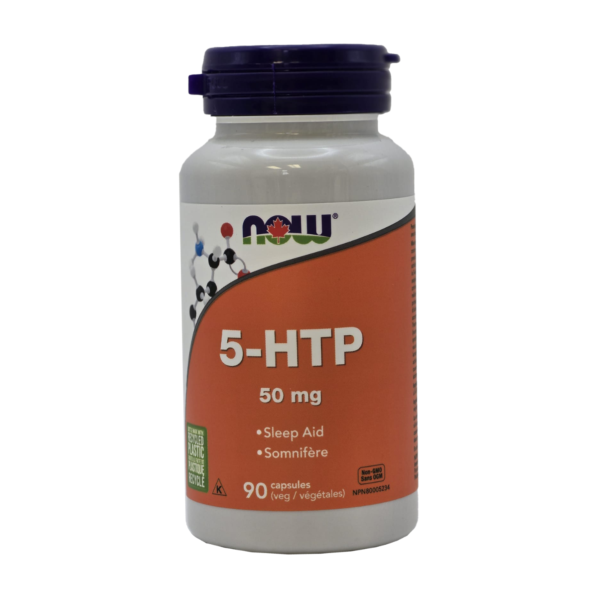 NOW | 5-HTP 50mg Vegetarian Capsules