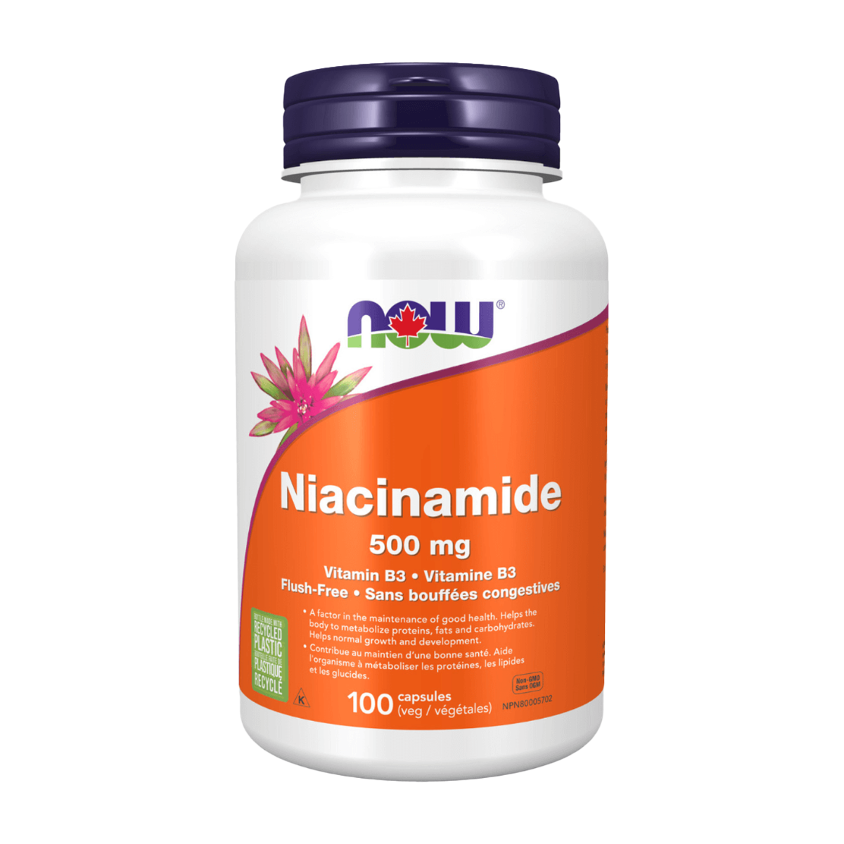 NOW | Niacinamide 500mg Capsules