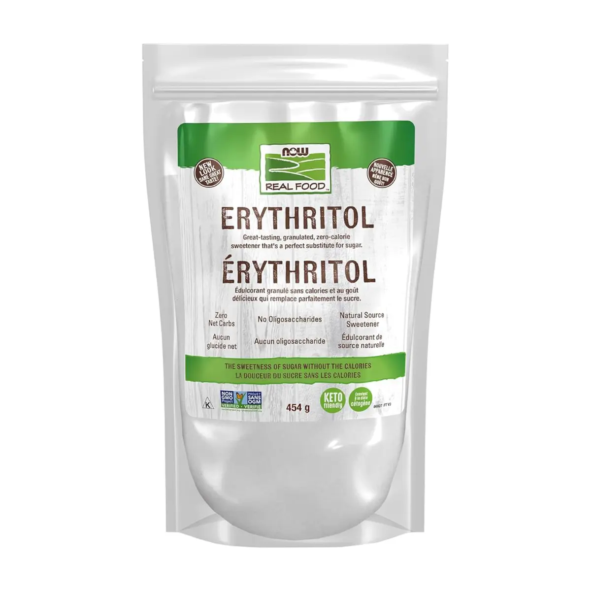 NOW | Erythritol Sweetener Granules