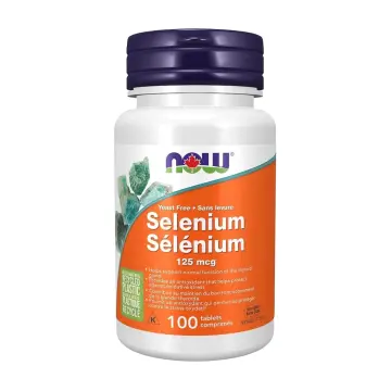 NOW | Selenium 125mcg 100 Tablets