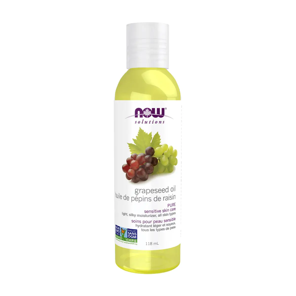 NOW Solutions | Grapeseed Oil 118mL