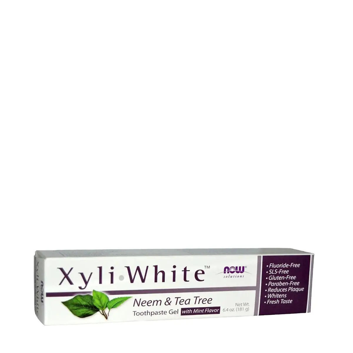 NOW Solutions | Xyliwhite Neem & Tea Tree Mint Flavour Toothpaste Gel 181g