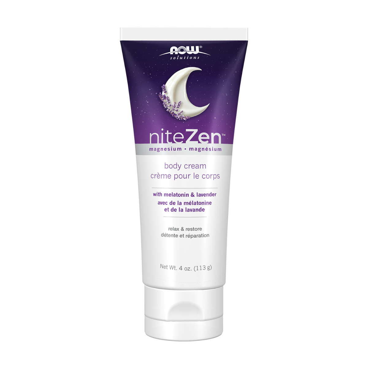 NOW Solutions | niteZen Magnesium Body Cream 113g