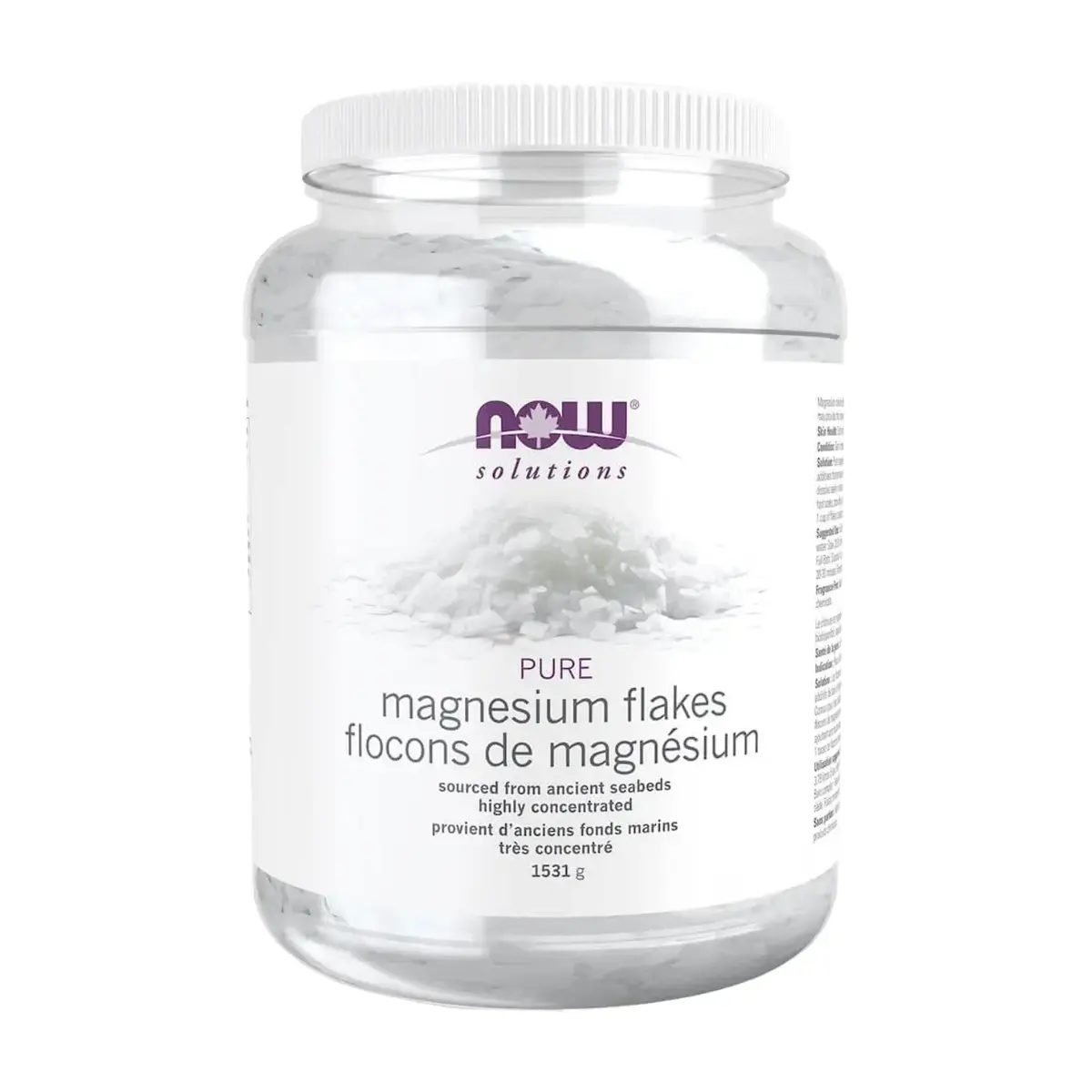 NOW Solutions | Magnesium Flakes 1531g