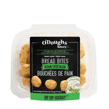 ODoughs | Bouchées de pain à l'ail et à la ciboulette 210g