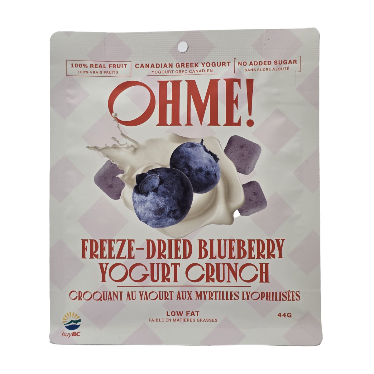 Oh Me! | Freeze-Dried Blueberry Yogurt Crunch 44g