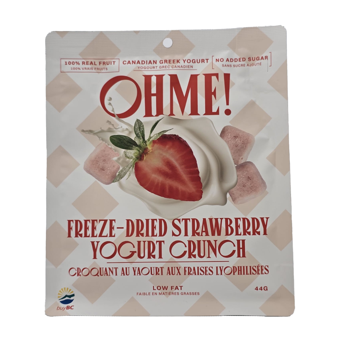 Oh Me! | Freeze-Dried Strawberry Yogurt Crunch 44g
