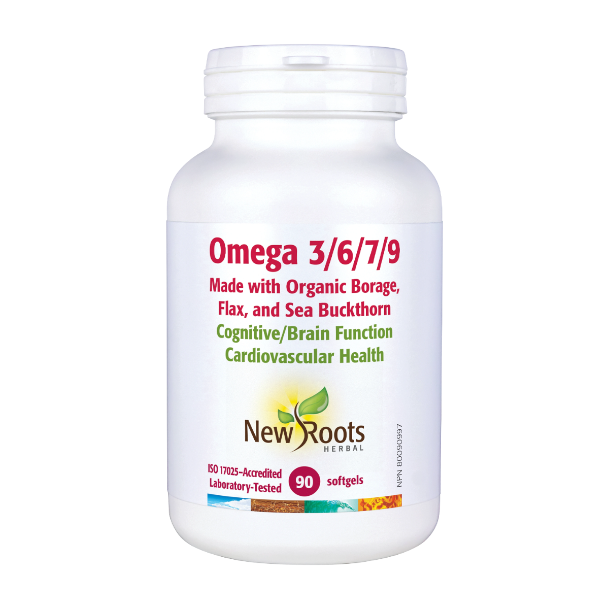 New Roots | Omega 3/6/7/9 Softgels 90's