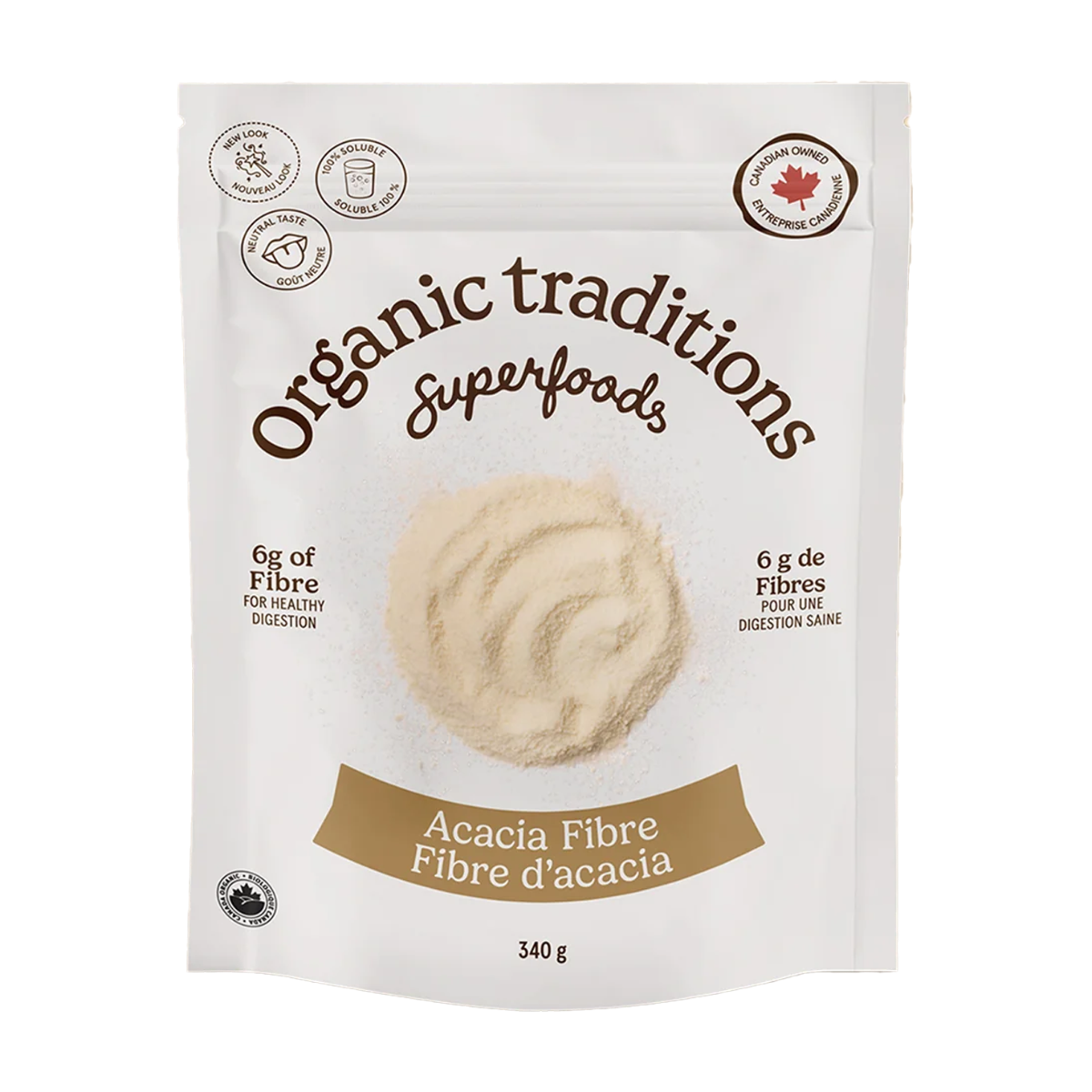 Organic Traditions | Acacia Fibre 340g