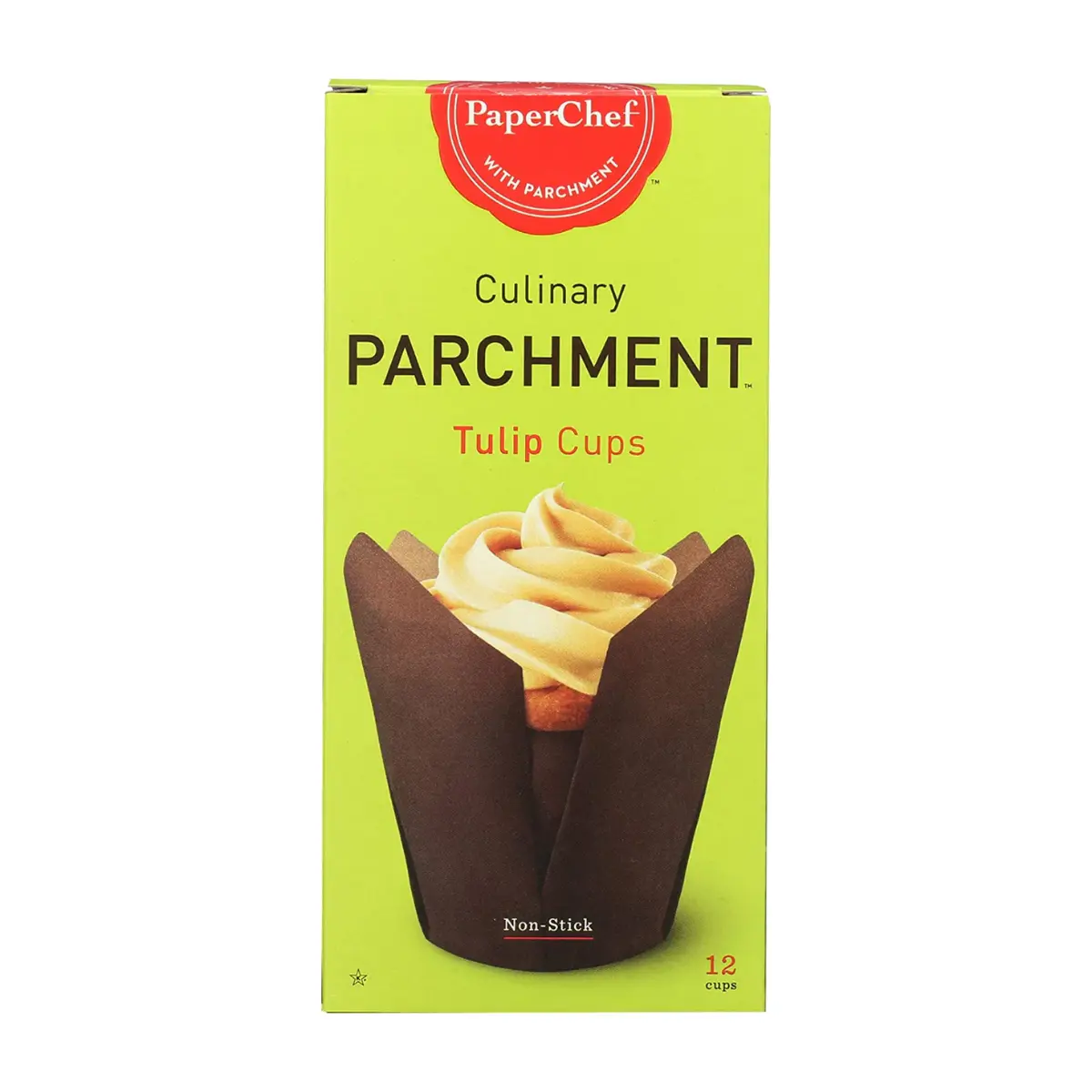 PaperChef | Culinary Parchment Tulip Non-Stick Baking Cups