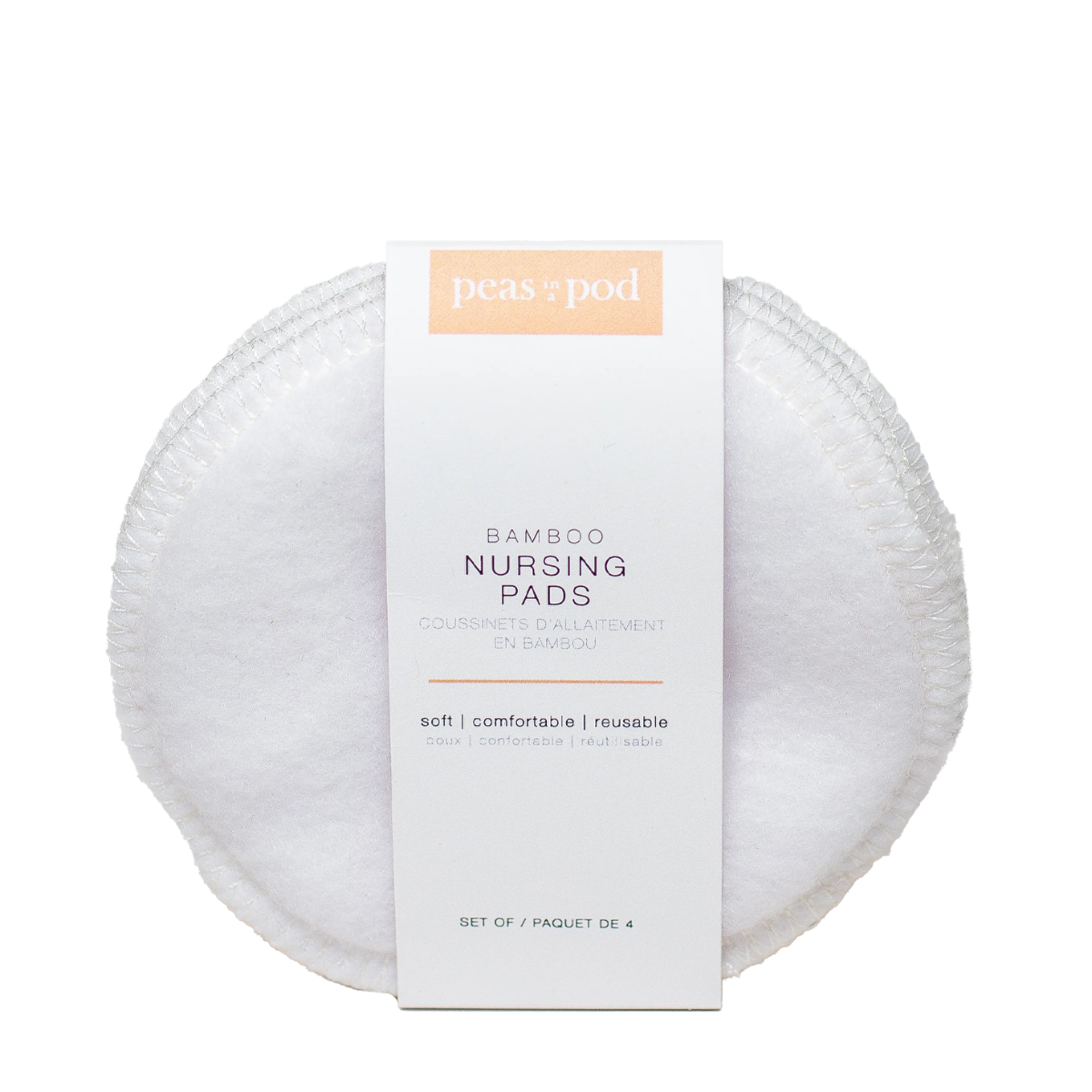 Peas In A Pod | Bamboo Nursing Pads 4pk