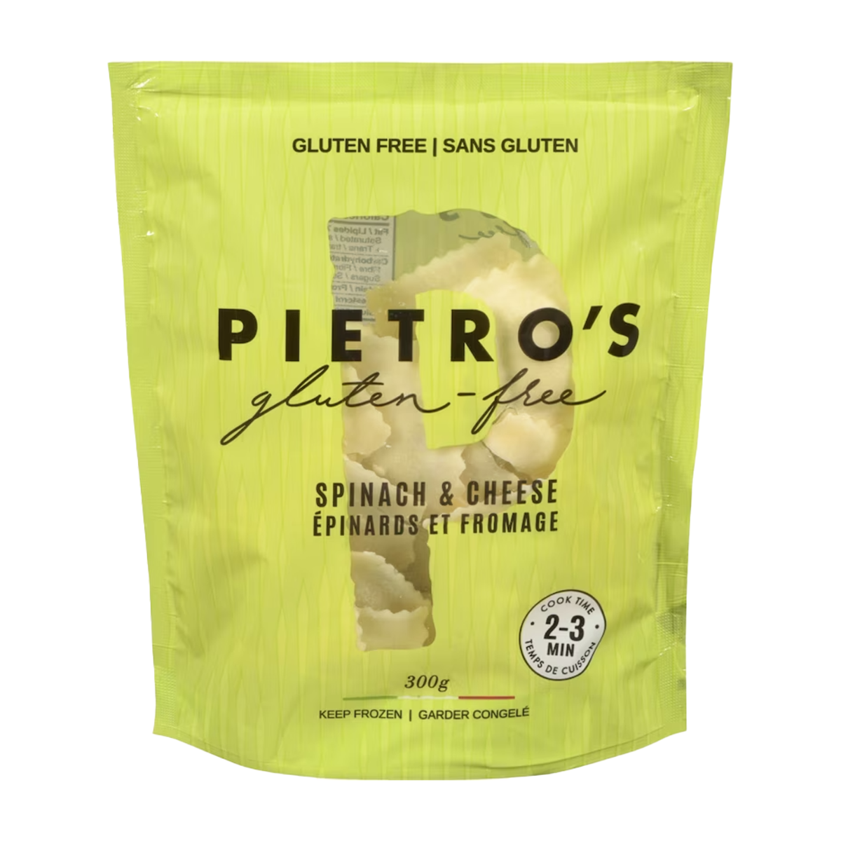 Pietro's Gluten Free | Spinach Ravioli 300g