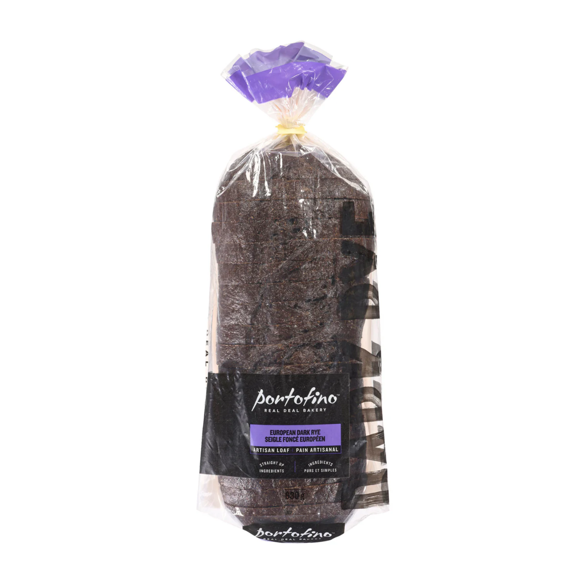 Portofino Bakery | European Dark Rye Bread 630g
