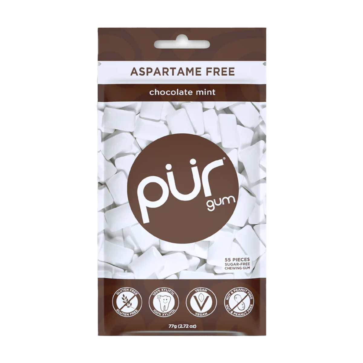 Pur | Chocolate Mint Gum Bag 77g