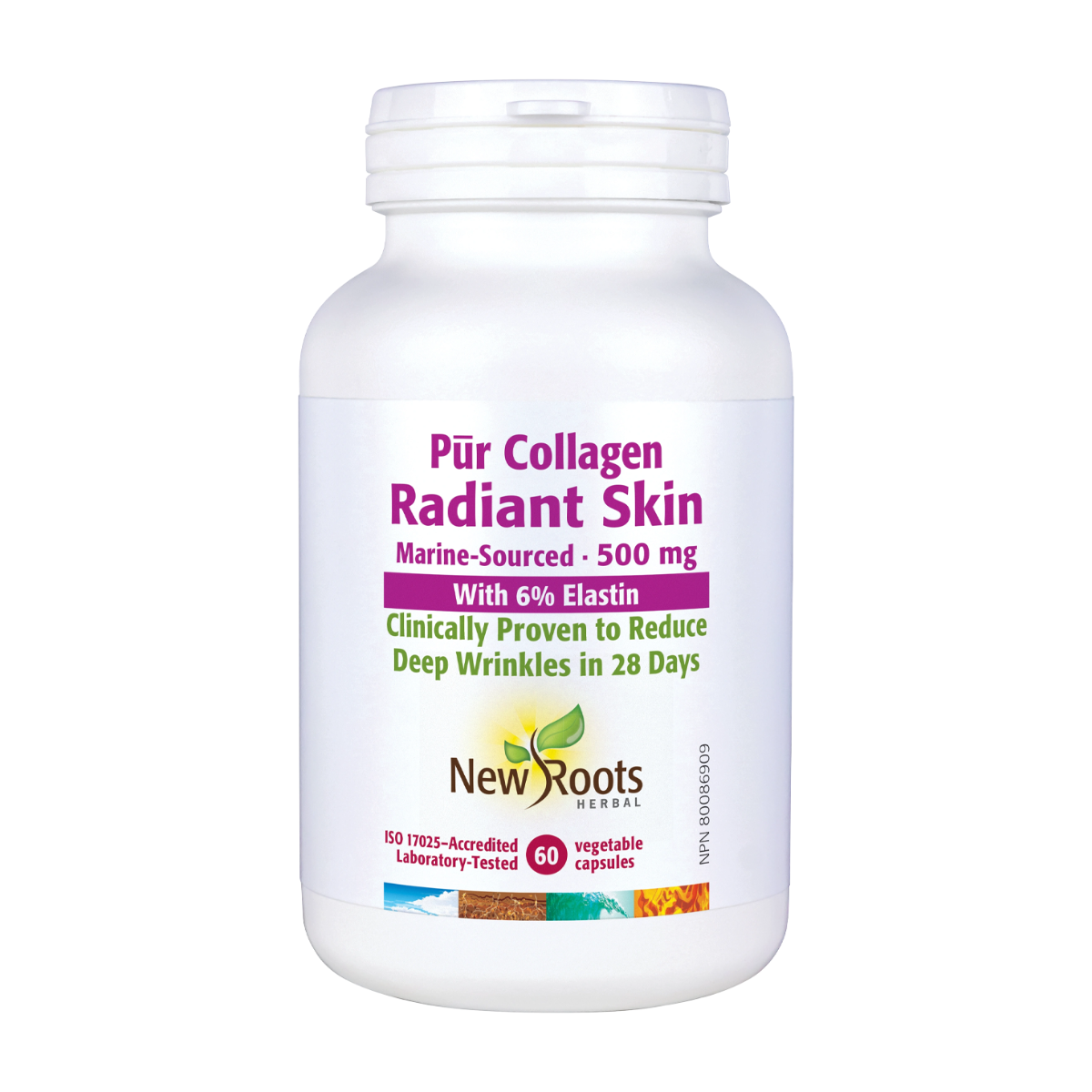 New Roots | Pur Collagen Radiant Skin 60 Vegetarian Capsules