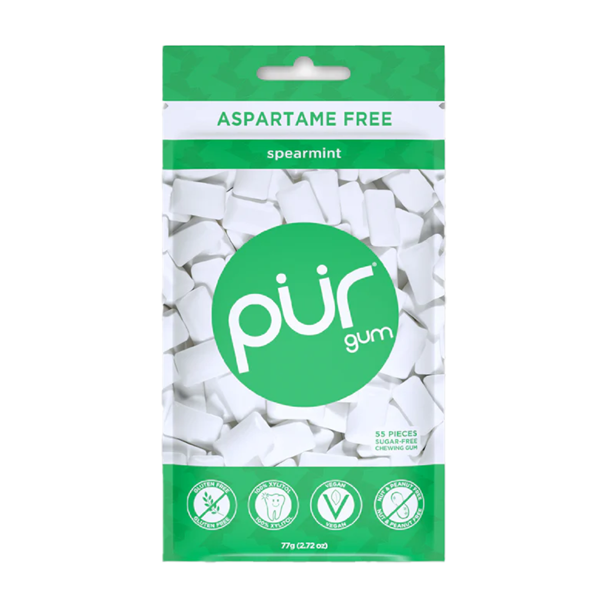 Pur | Spearmint Gum Bag 77g