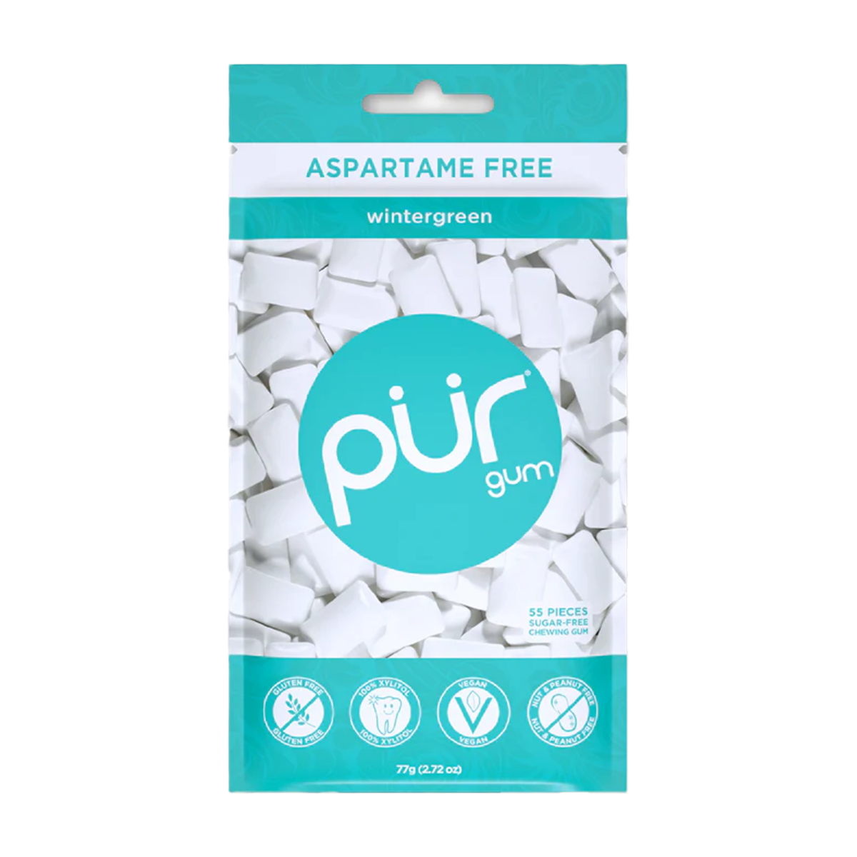 Pur | Wintergreen Gum Bag 77g
