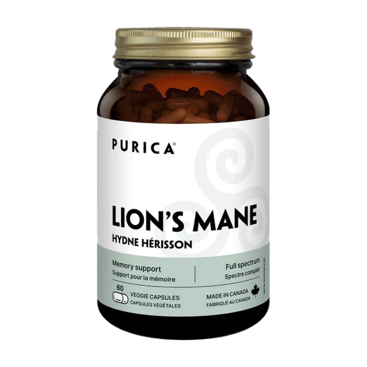 Purica | Lion's Mane Vegetarian Capsules