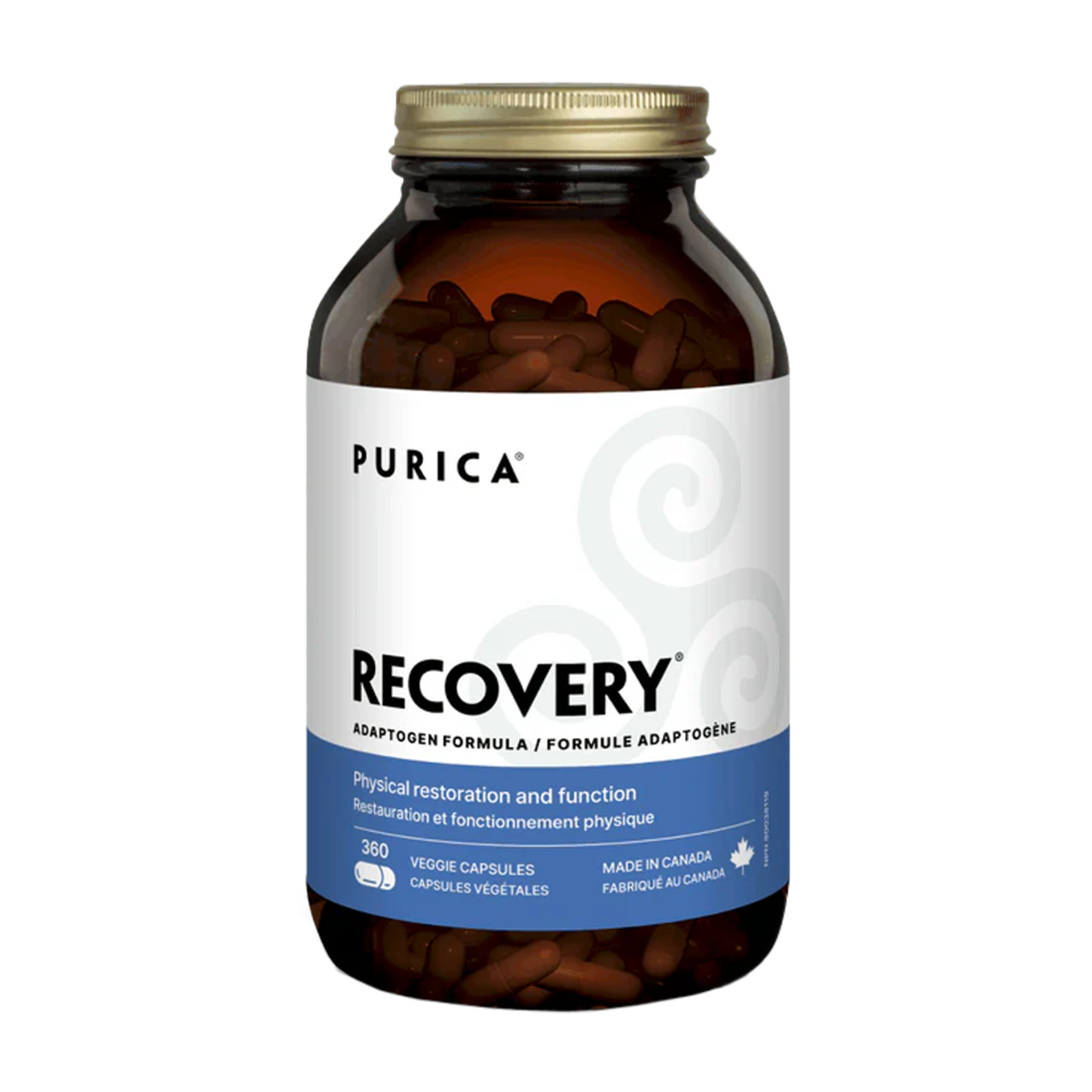 Purica | Recovery Extra Strength Vegetarian Capsules 360's