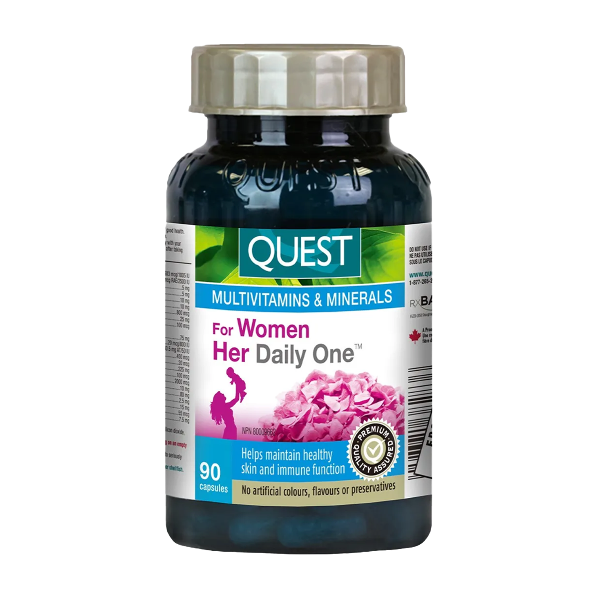 Quest | For Women Her Daily One Multivitamins & Minerals Capsules
