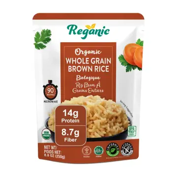 Regganic | Organic Whole Grain Brown Rice 250g