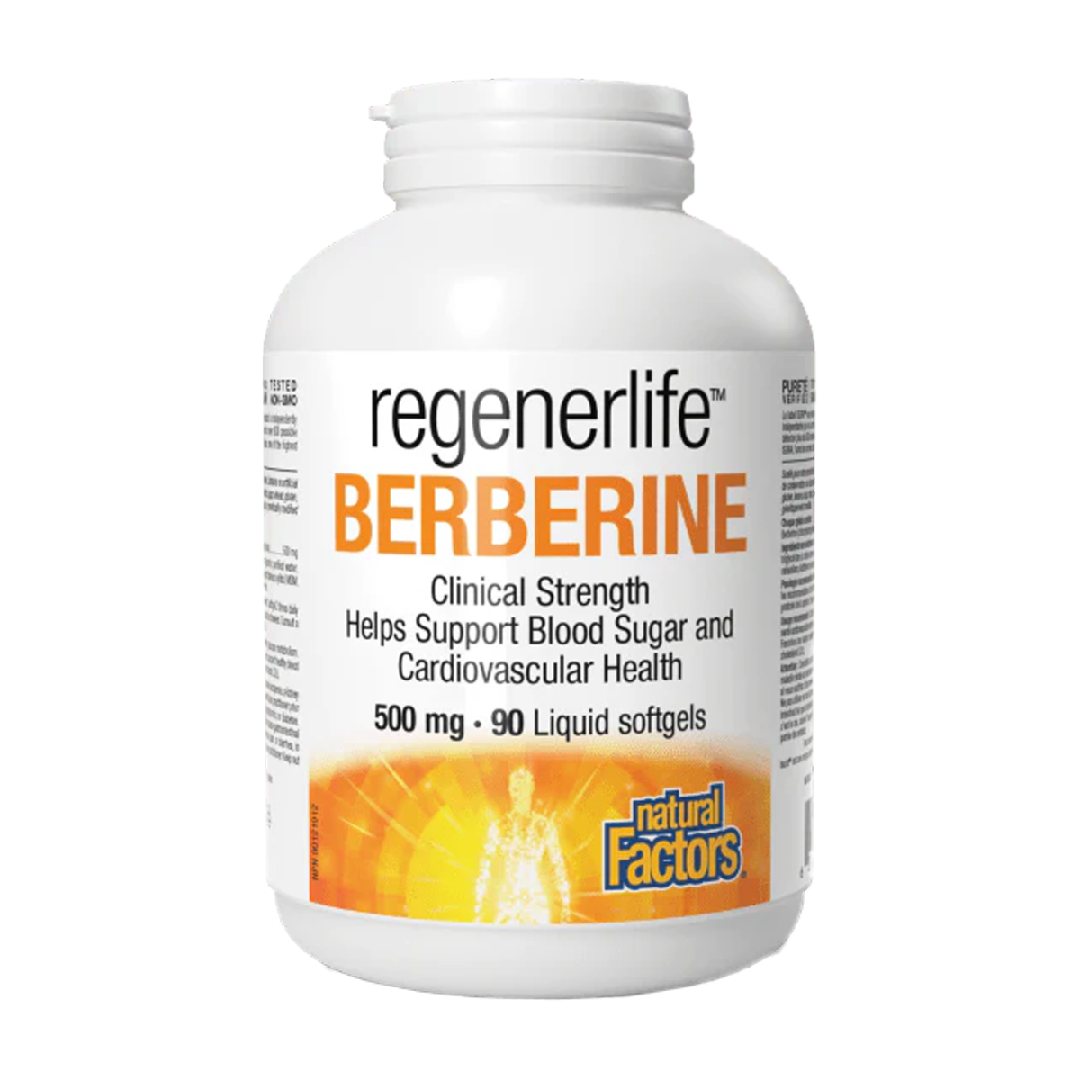 Natural Factors | Regenerlife Berberine 500mg Softgels