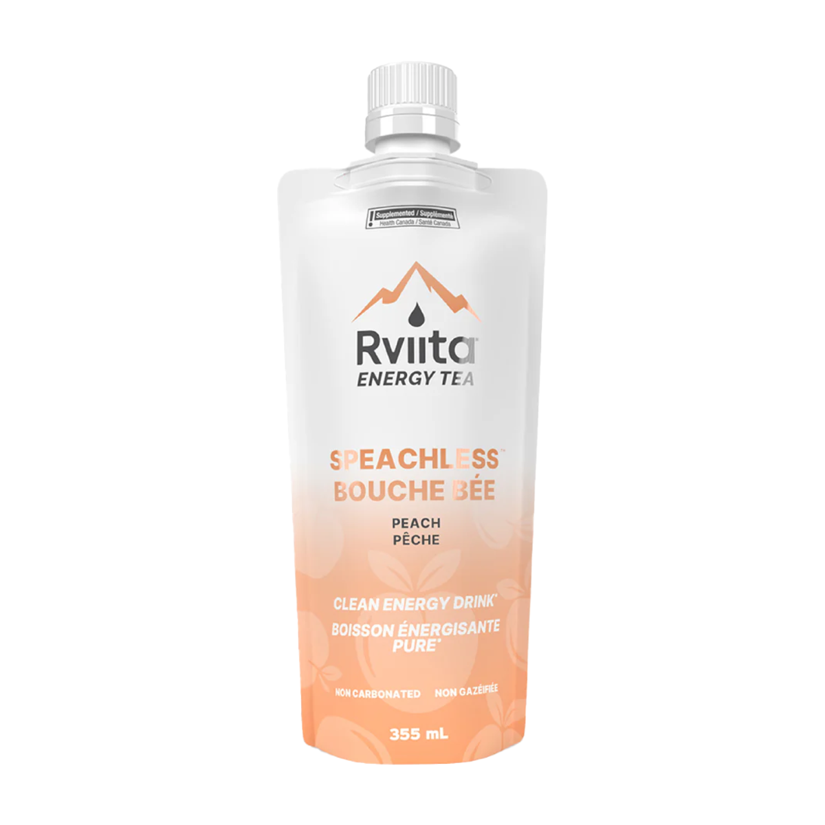 Rviita | Energy Tea Peach Green Tea 355ml