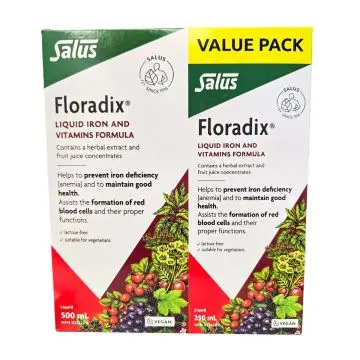 Salus | Floradix Fer Liquide Format Économique 500ml+200ml