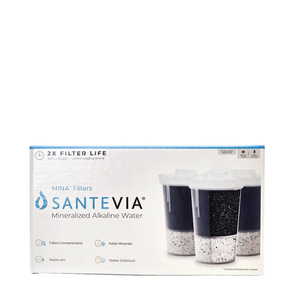 Santevia | MINA Pitcher Filter 3pk