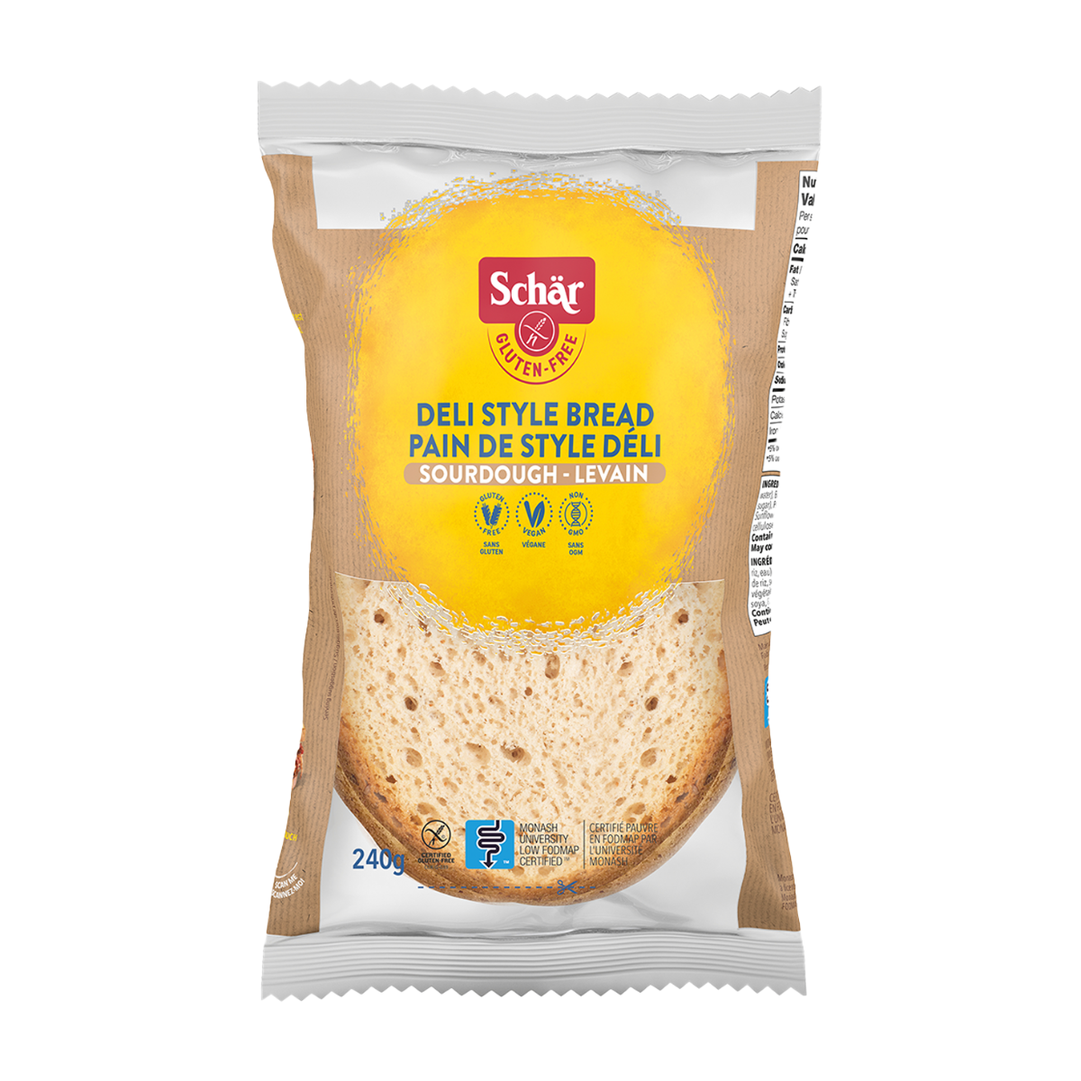 Schar | Deli Style Sourdough Bread 240g