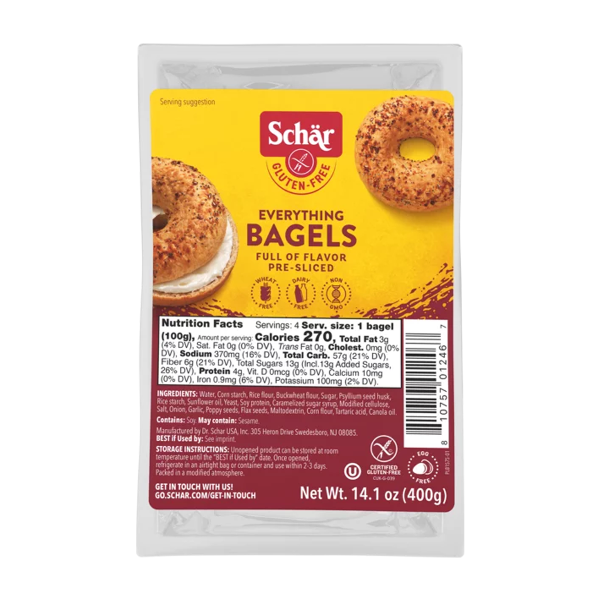 Schar | Everything Bagels 400g