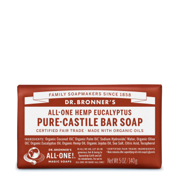 Dr. Bronner's | Eucalyptus Pure Castile Bar Soap