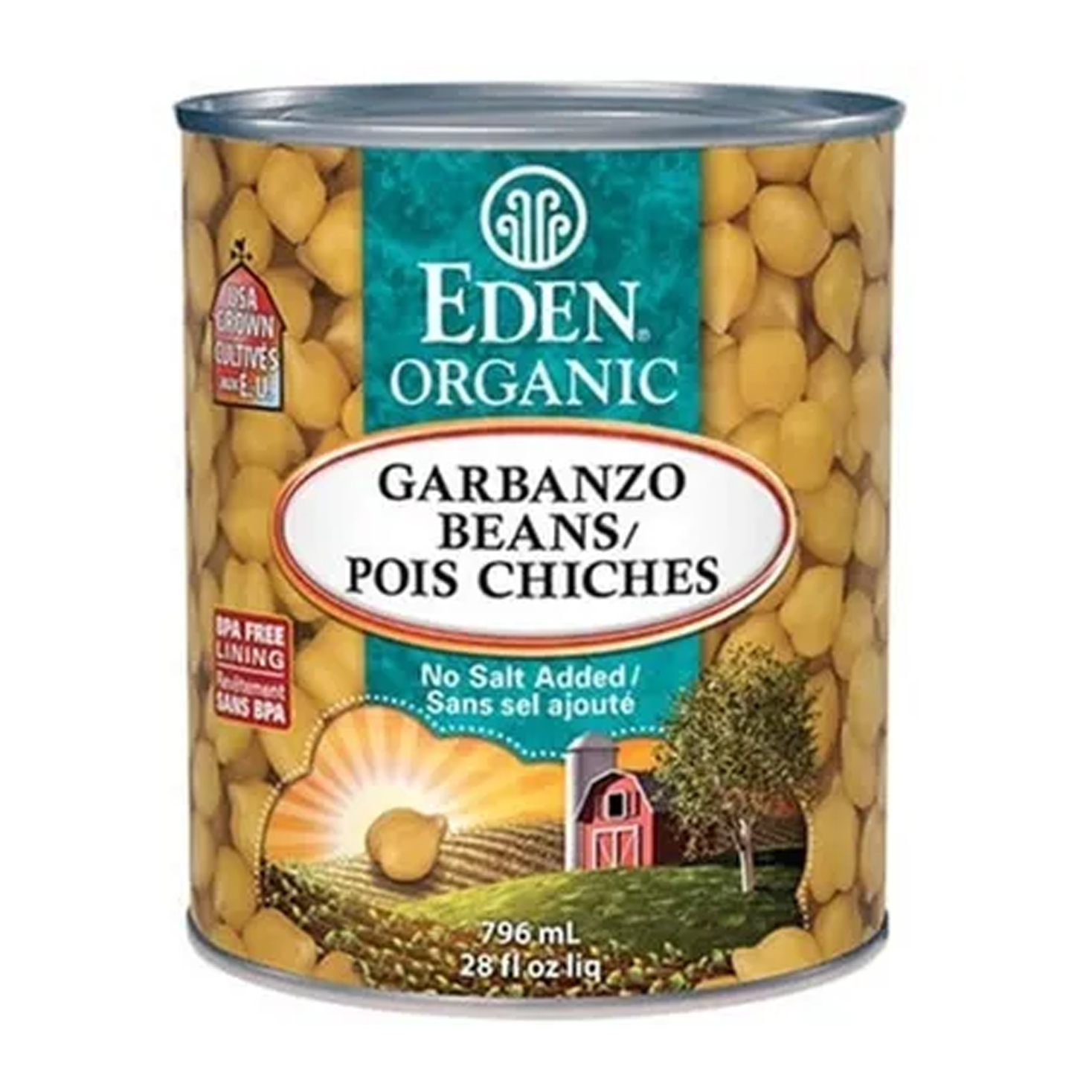 Eden Foods | Organic No Salt No Salt Added Garbanzo Beans
