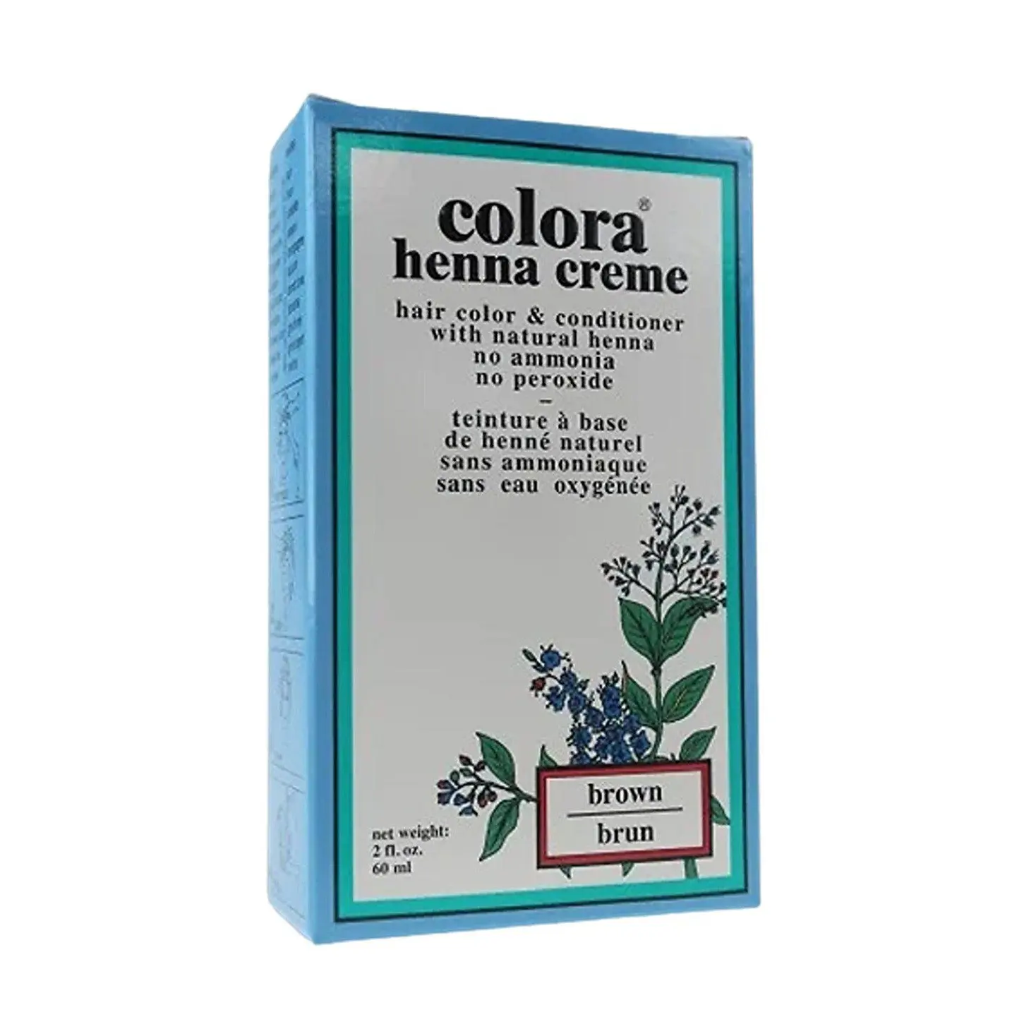 Colora Henna | Creme Hair Colour & Conditioner Brown