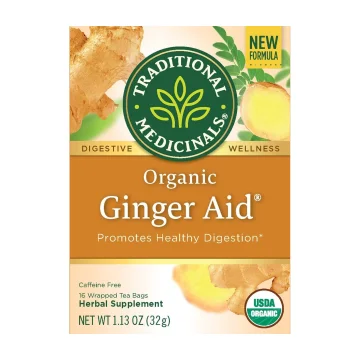 Traditional Medicinals | Ginger Aid Digestive Tea 16 Bags