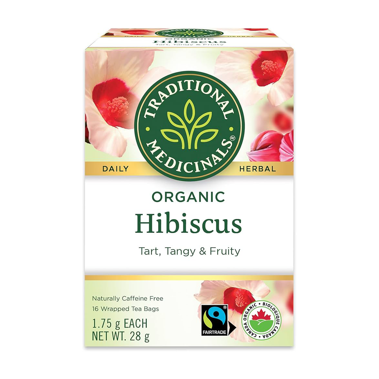 Traditional Medicinals | Hibiscus Herbal Tea 16 Bags