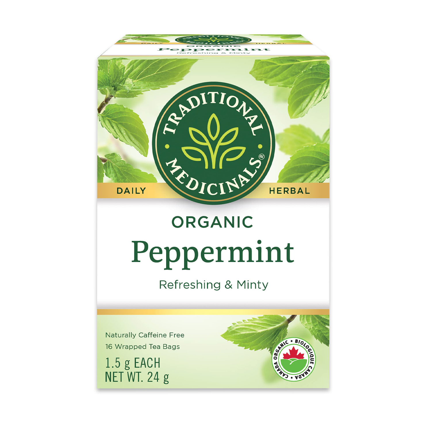Traditional Medicinals | Pepperment Herbal Tea 16 Bags
