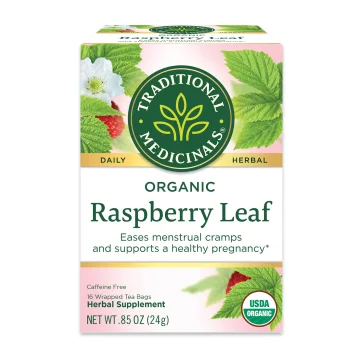 Traditional Medicinals | Raspberry Leaf Herbal Tea 16 Bags