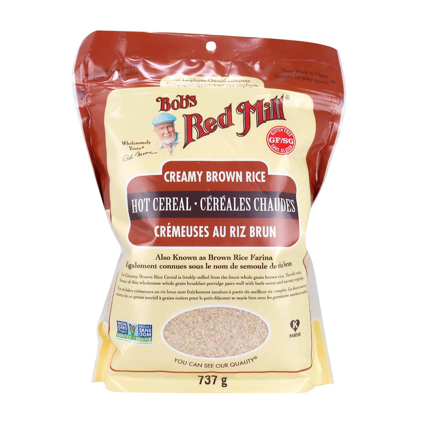 Bob's Red Mill | Creamy Brown Rice Hot Cereal