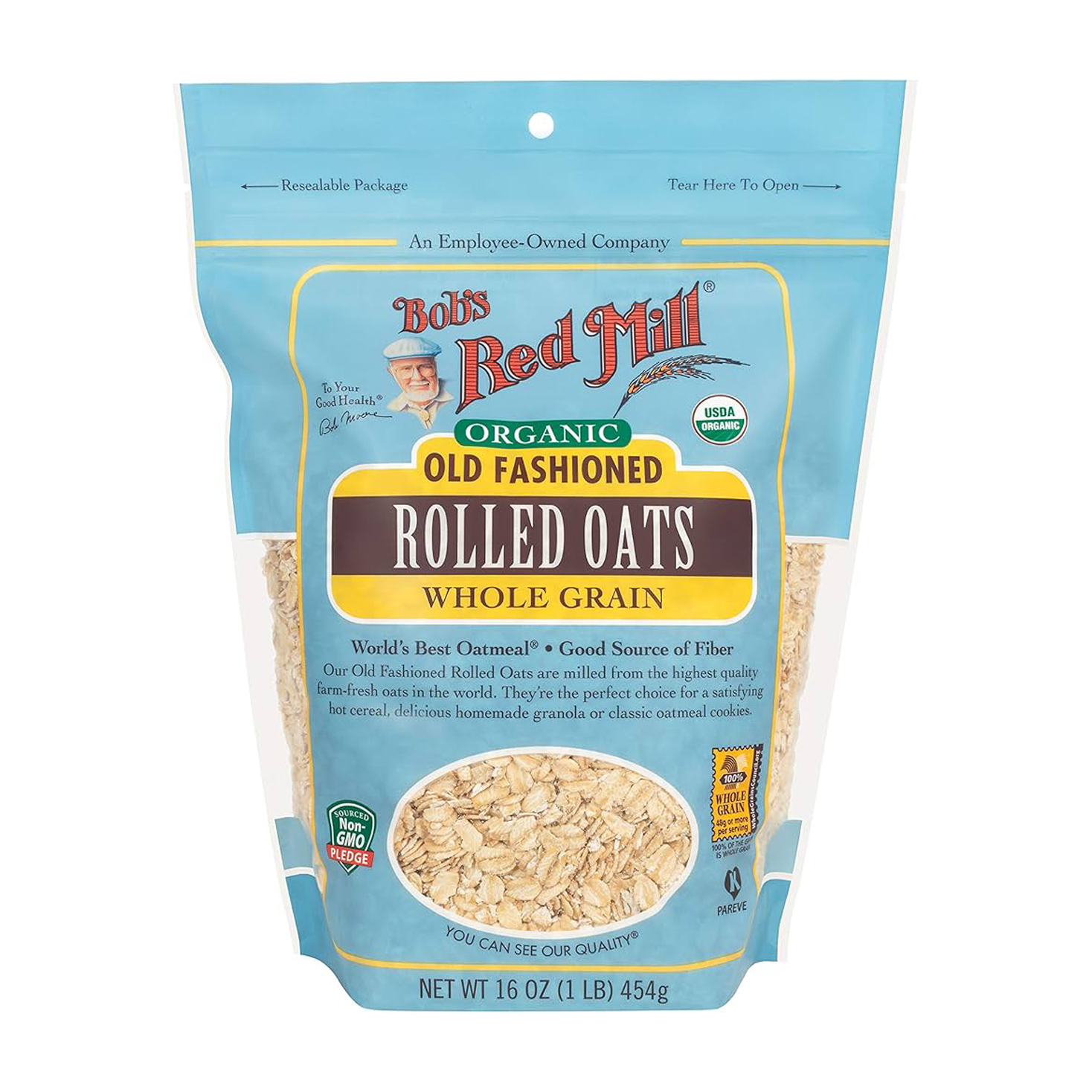 Bob's Red Mill | Organic Old Fashioned Rolled Oats