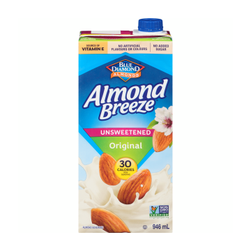 Blue Diamond | Almond Breeze Original Unsweetened Almond Milk
