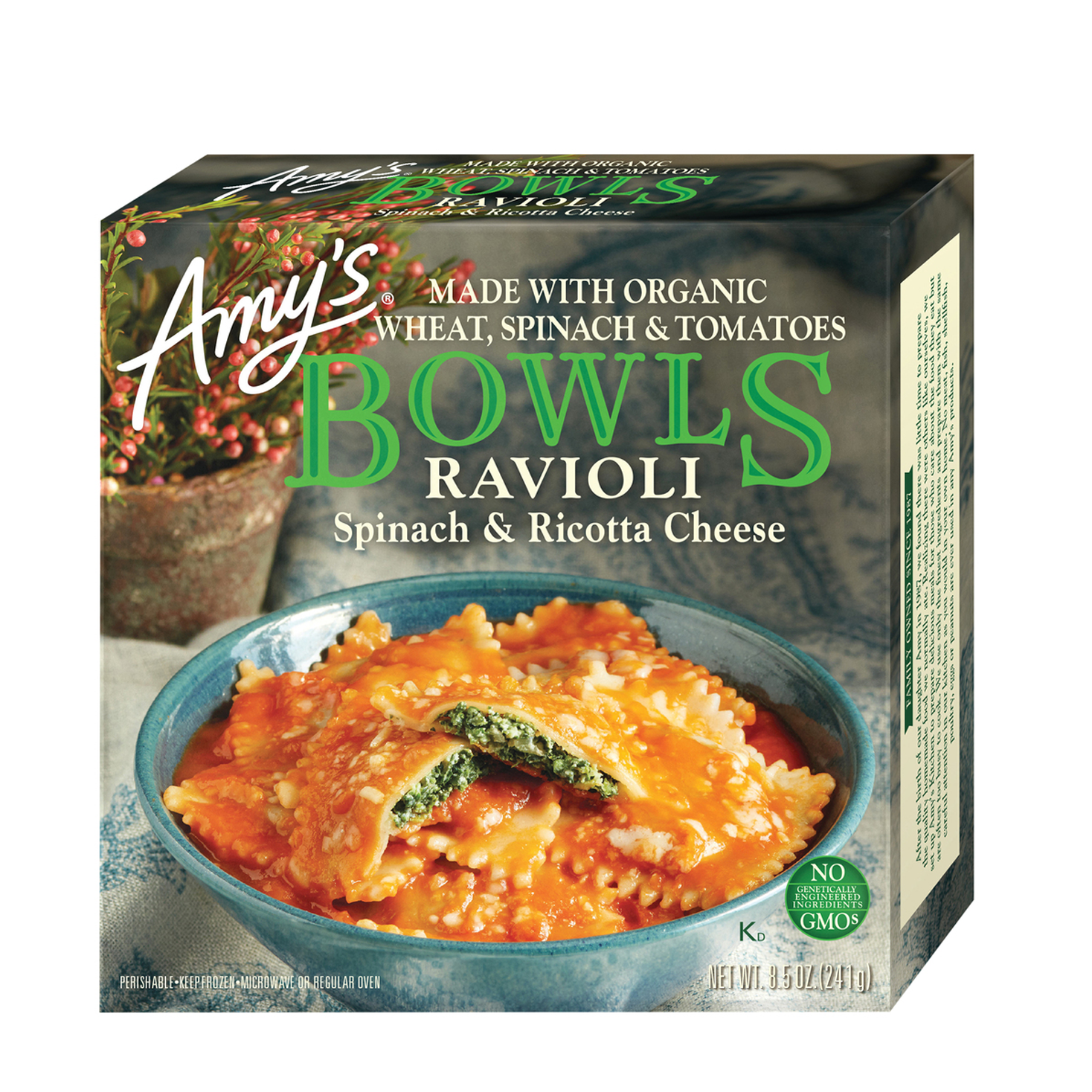Amy's | Spinach & Ricotta Cheese Ravioli Bowl