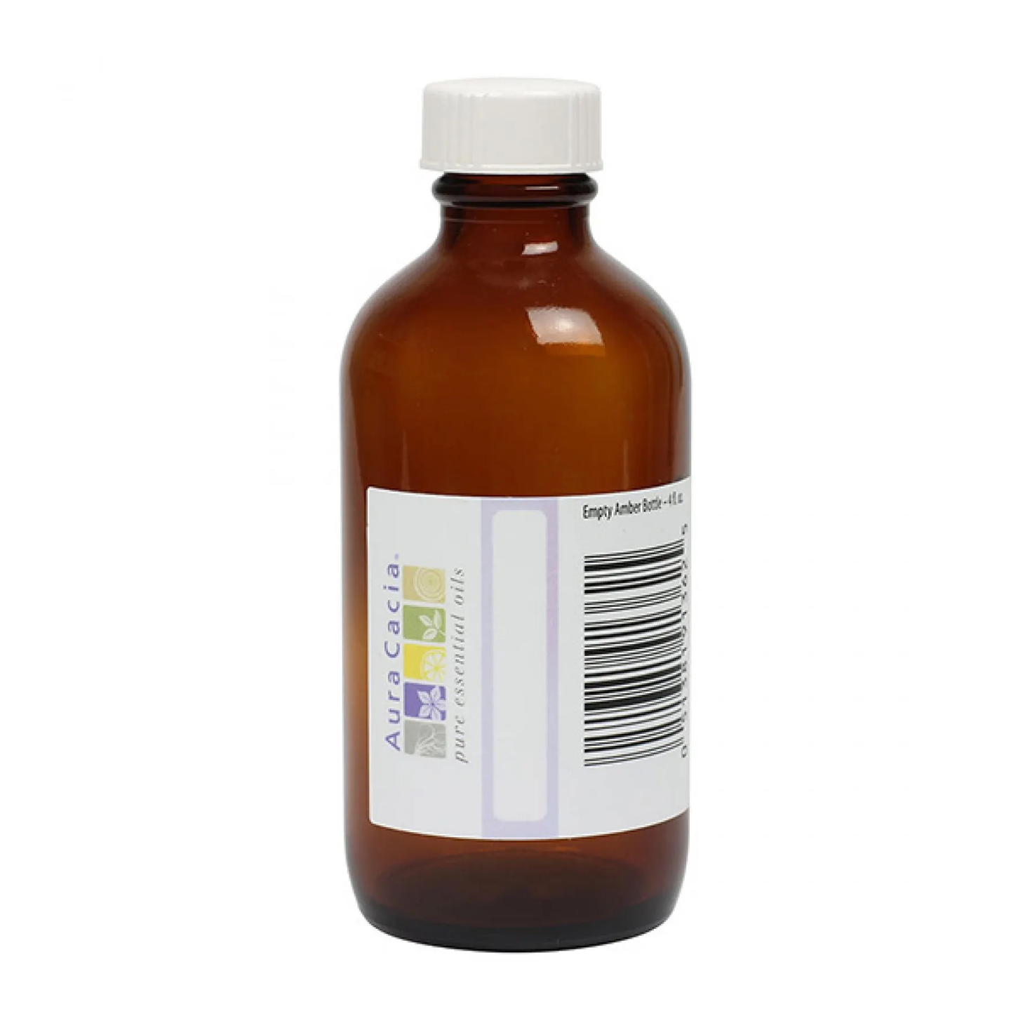 Aura Cacia | Empty Amber Glass Bottle 118ml