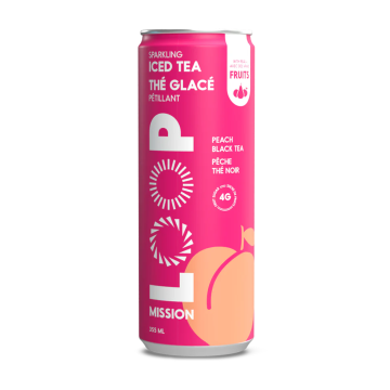 Loop Mission | Peach Black Iced Tea 355ml
