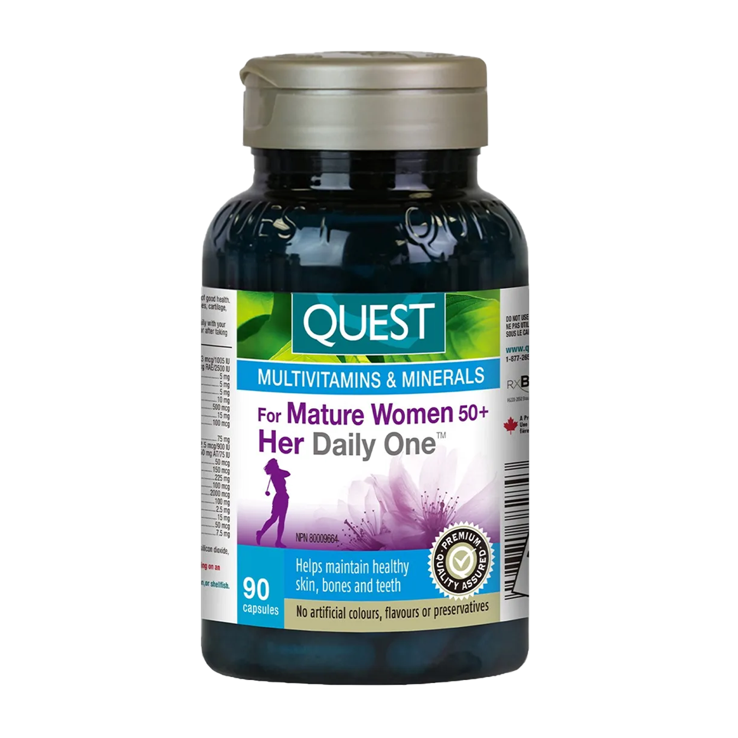 Quest | For Mature Women 50+ Her Daily One Multivitamins & Minerals Capsules