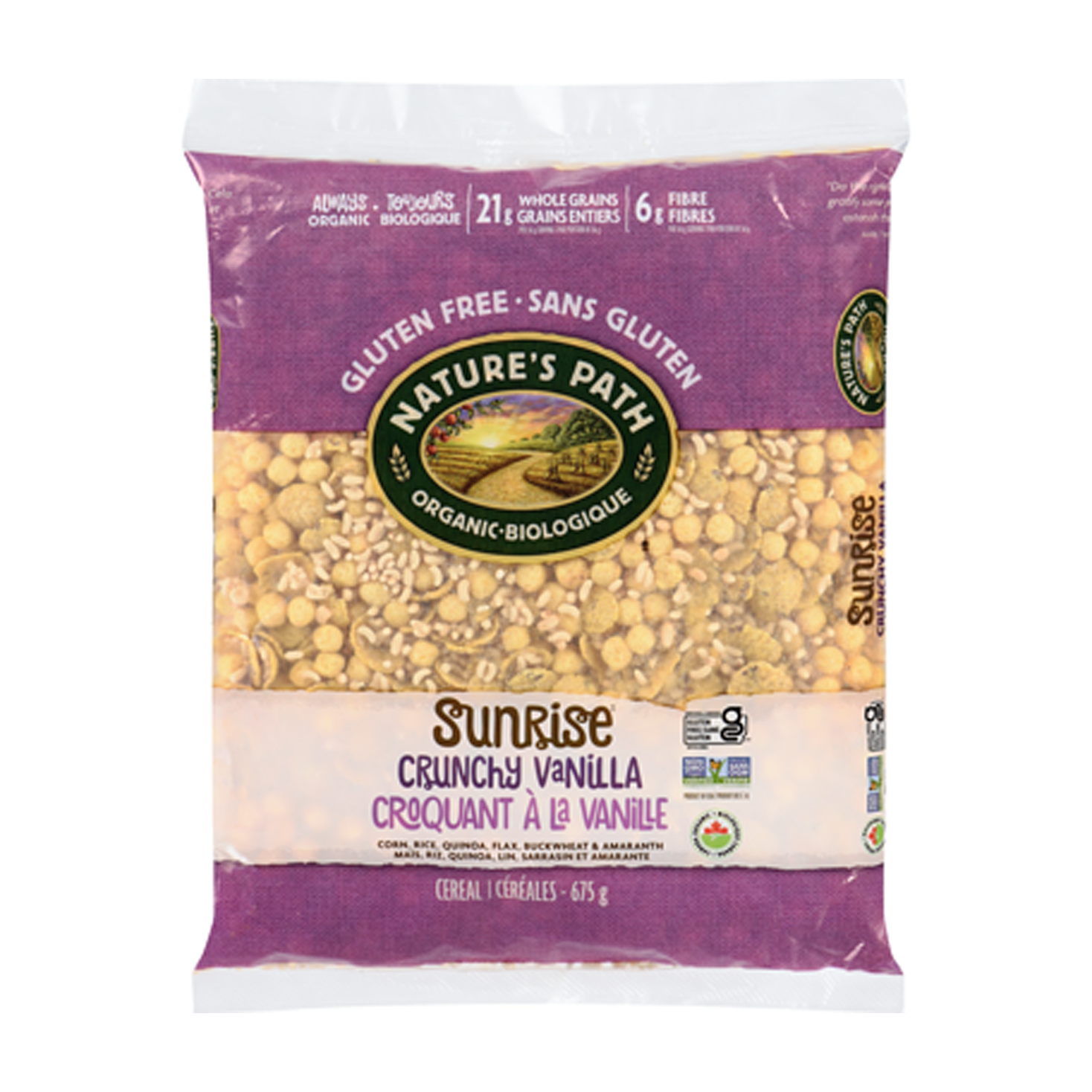 Nature's Path | Crunchy Vanilla Sunrise Eco-Pac Cereal