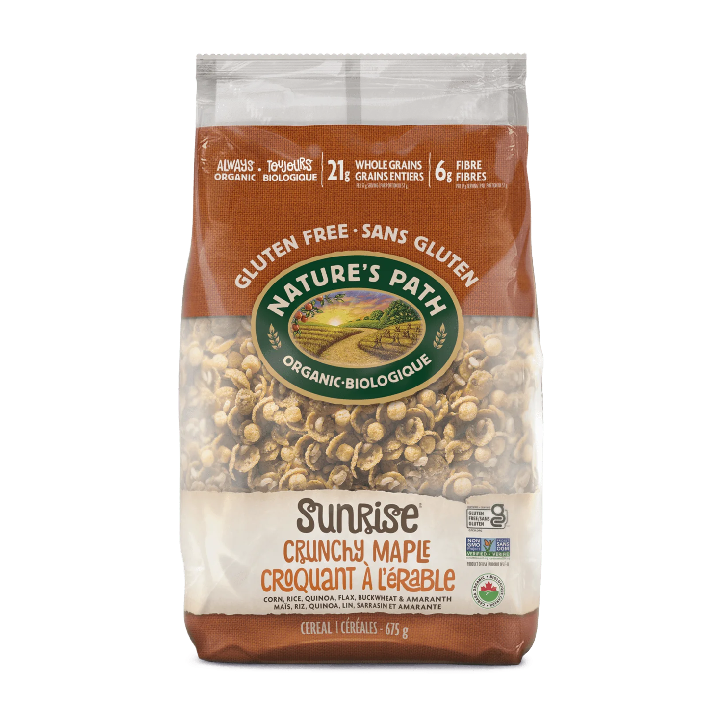 Nature's Path | Crunchy Maple Sunrise  Eco-Pac Cereal