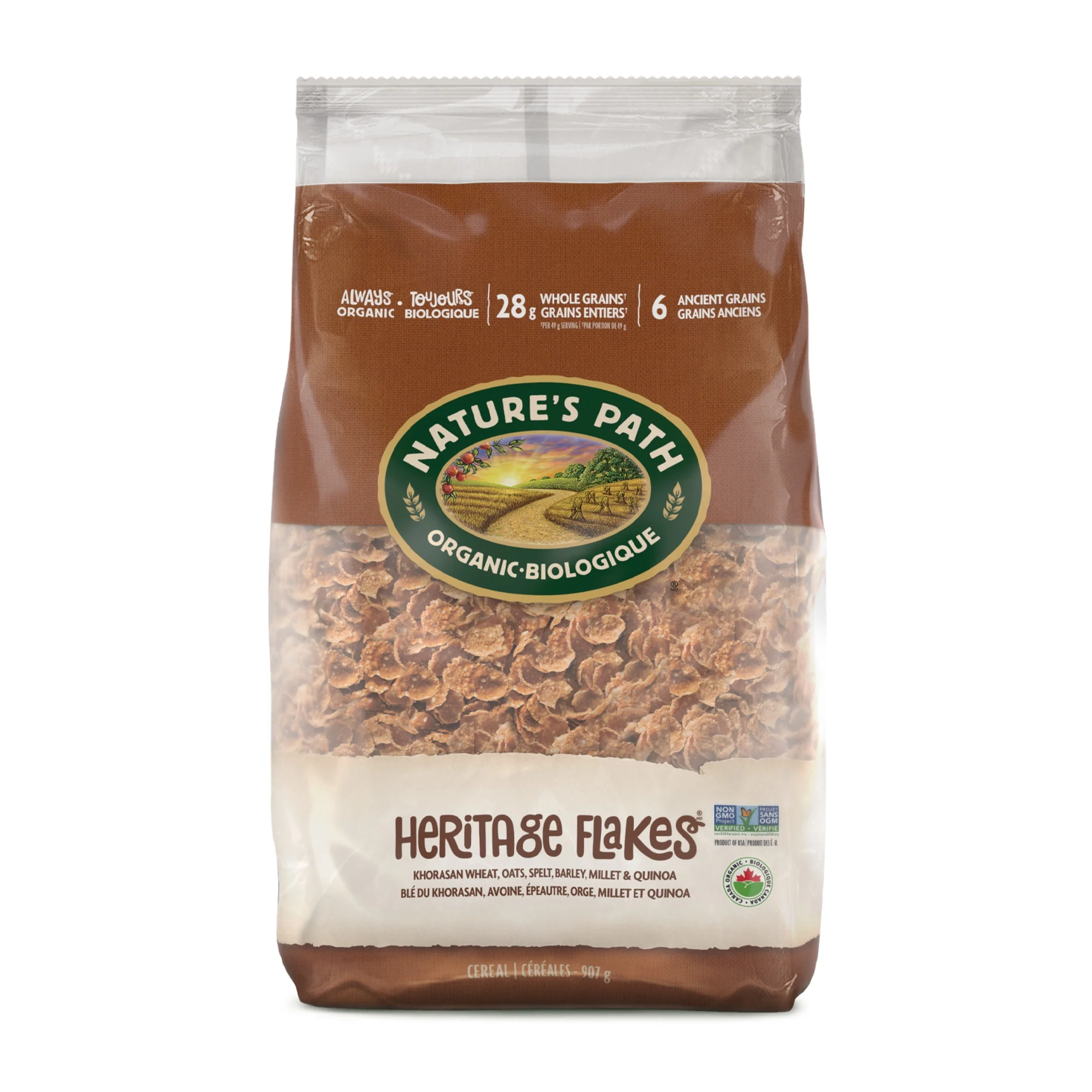 Nature's Path | Heritage Flakes Eco-Pac Cereal