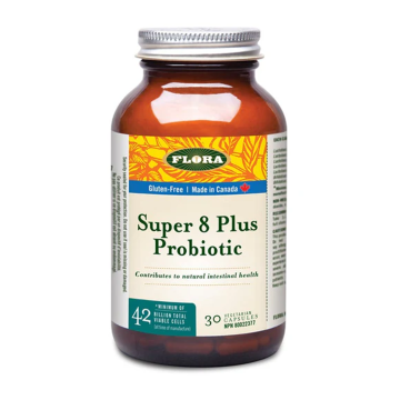 Flora | Super 8 Plus Probiotic Veggie Capsules