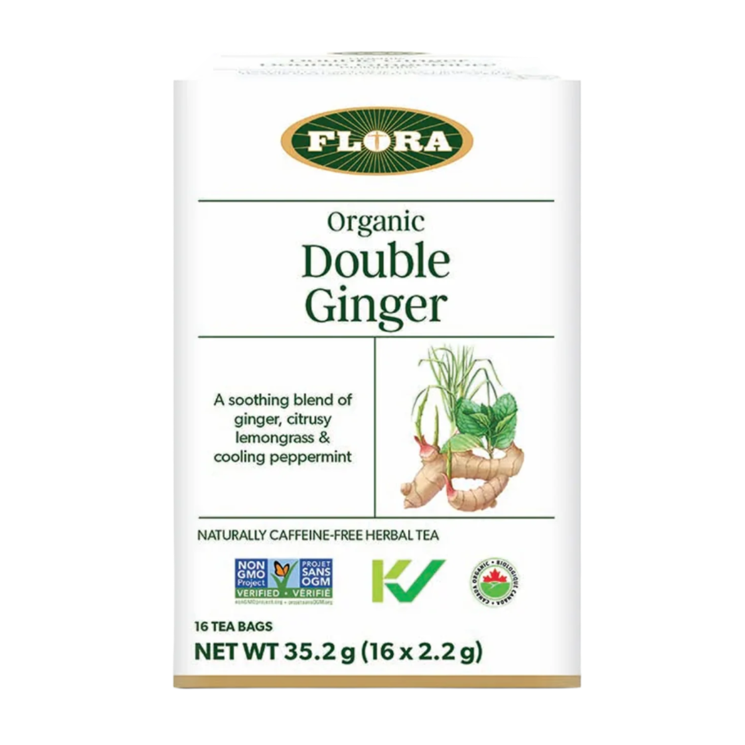 Flora | Double Ginger Herbal Tea